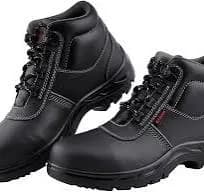 Steel Toe Safety Shoes - Leather (ISI Marked)