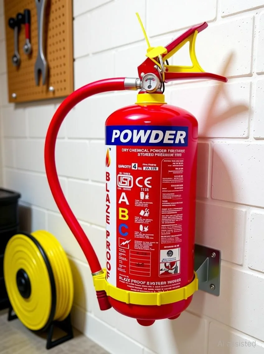 ABC Dry Powder Fire Extinguisher - 9 Kg